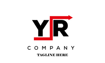 YR financial advice logo vector