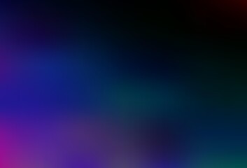 Dark Multicolor, Rainbow vector blur pattern.