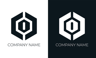 Initial letter o logo vector design template. Creative modern trendy o typography and black colors.