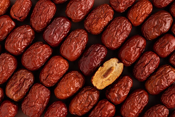 Chinese Red Dates. Chinese asian themed food photography