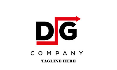 DG financial advice logo vector