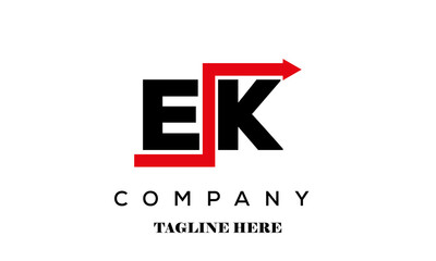 EK financial advice logo vector