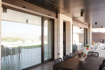 Fototapeta premium Patio with table
