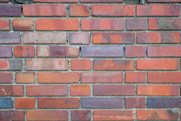 Fototapeta premium red brick wall background, texture