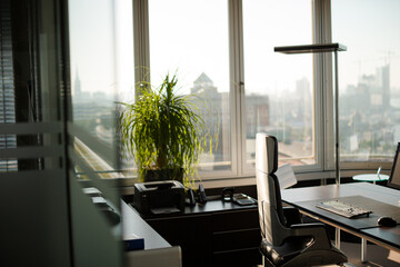 Work place in office