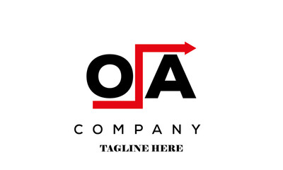 OA financial advice logo vector