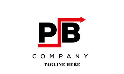 PB financial advice logo vector