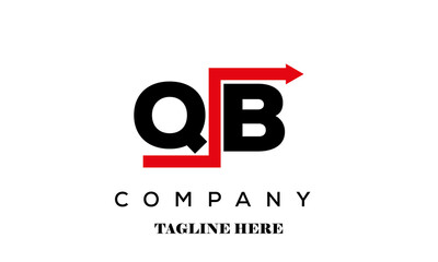 QB financial advice logo vector