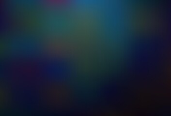 Dark BLUE vector abstract bokeh pattern.