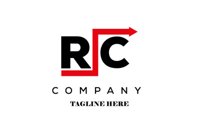 RC financial advice logo vector