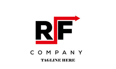 RF financial advice logo vector