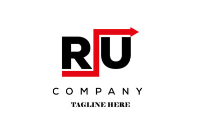 RU financial advice logo vector