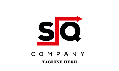 SQ financial advice logo vector