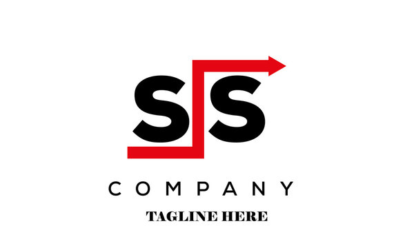 SS financial advice logo vector
