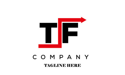TF financial advice logo vector