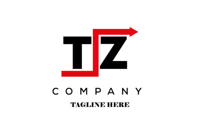 TZ financial advice logo vector