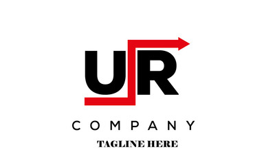 UR financial advice logo vector