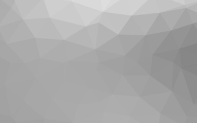 Obraz premium Light Silver, Gray vector blurry triangle texture.
