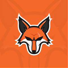 Animal mascot fox illustration