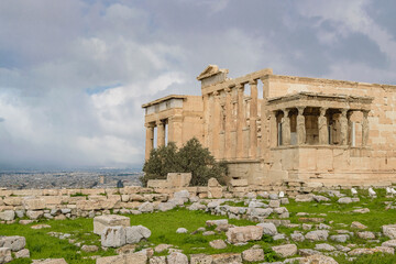 Fototapeta premium Erechtheum Temple, Athens, Greece