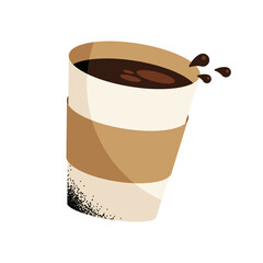 disposable coffee drink