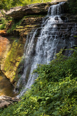 Fototapeta na wymiar Cuyahoga Falls at Cuyahoga Valley National Park, Ohio
