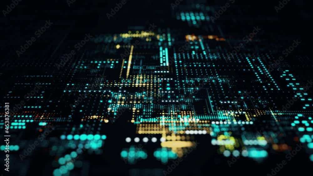 Poster technology background/technology background of the abstract computer motherboard, can be used in the