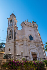 A bueautiful church in Laigueglia