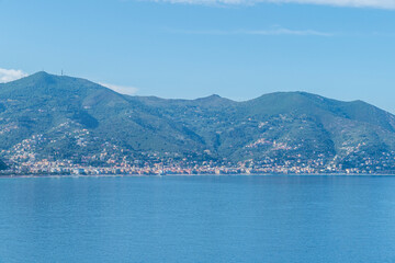  Aerial view of the Gulf of Alassio and Laigueglia