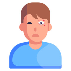 Obraz premium Eye Allergy
