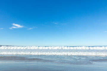Waves and sky