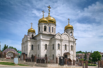 Fototapeta na wymiar Spassky Cathedral of Pyatigorsk, Russia