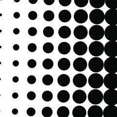 Black halftone background. Black polka dot. Halftone pattern. Modern Halftone Background, backdrop, texture, pattern. Vector illustration. Halftone Backdrop.