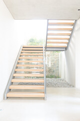 Staircase in modern house