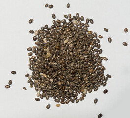 Fresh and healthy chia seed
