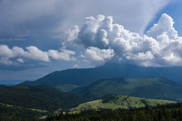 Belianske Tatras mountains and Bachledova dolina village, Slovakia © Miroslav