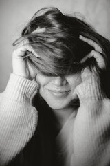 Fototapeta premium Portrait of a woman. 