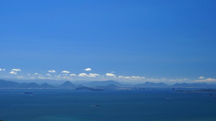 王子ヶ岳からの四国香川1