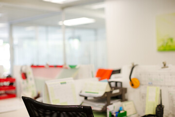 Interior of empty office