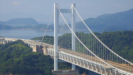 鷲羽山からの眺め24(下津井瀬戸大橋)