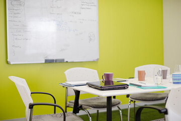 Empty conference room