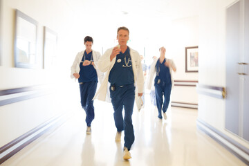Fototapeta premium Doctors talking in meeting