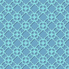 Ornamental pattern.The pattern is in the Arabic style.