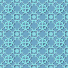 Ornamental pattern.The pattern is in the Arabic style.
