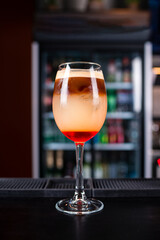 coffee spritz, a new cold cocktail replacing coffee with an aperol