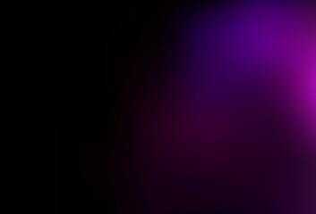 Dark Purple vector blurred bright pattern.