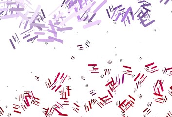 Light Purple vector backdrop with long lines.