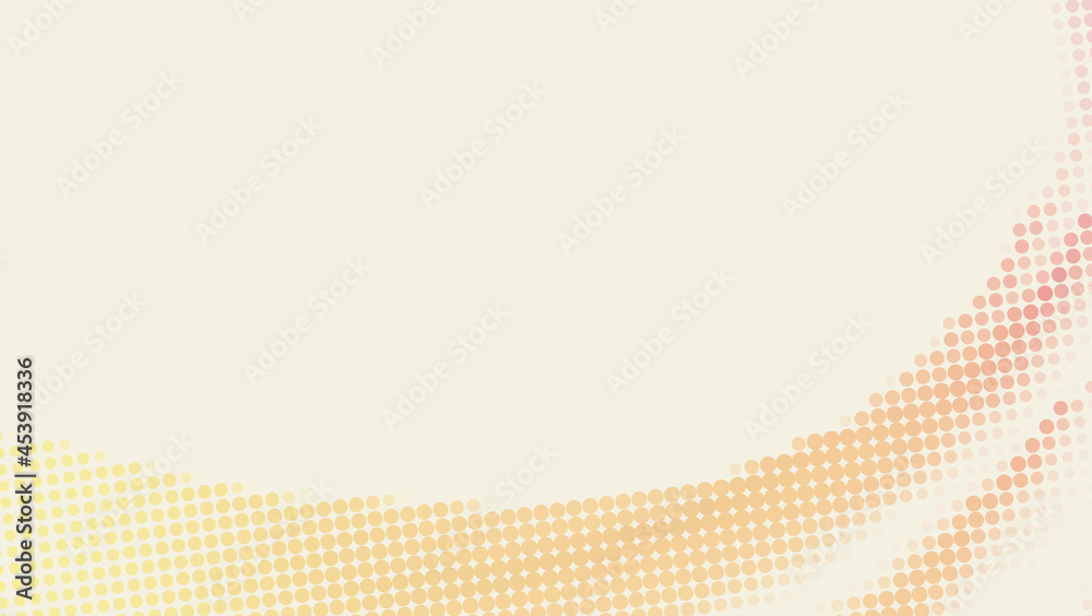 Poster Simple dotted retro background with halftone effect. Vector pattern