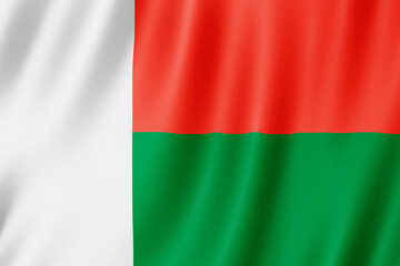 Madagascar flag