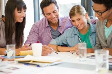 Business people in meeting